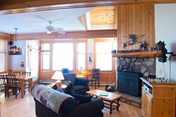 photo of a cabin